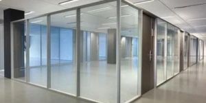 Aluminum Glass Office Partitions Wall