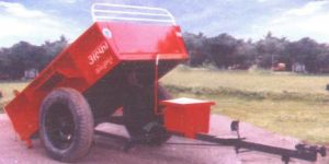 Power Tiller Tipping Trailer