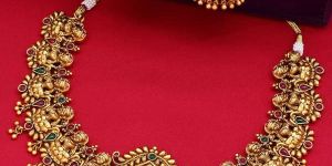 Classic Temple Jewellery Necklace Set