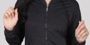 Women Black Sweatshirt