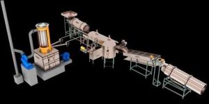 Snack Pellet Frying Line