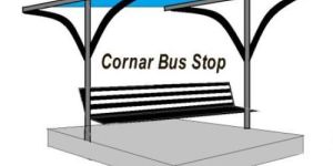 Stainless Steel Bus Stop Construction Services