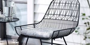 Wrought Iron Garden Chair