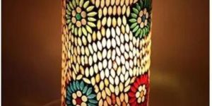 LED Glass Mosaic Lamps