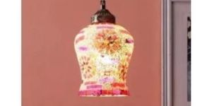 Mosaic Glass Hanging Lamp