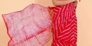 Pure Cotton Tie-dye Print Lehariya Saree