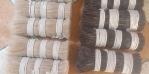 Well Washed Cattle Tail Hair