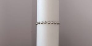 600gm White Paraffin Candle