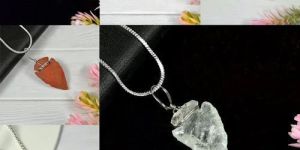 Stone Arrowhead Pendant
