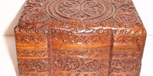 6x4x3 Sheesham Wood Storage Box