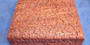 6x6x6 Sheesham Wood Storage Box