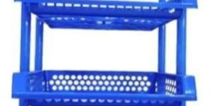 Blue Plastic Rack