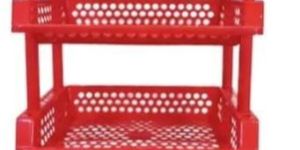 Red Plastic Rack