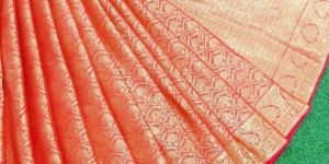 Exclusive Border Design Soft Silk Saree