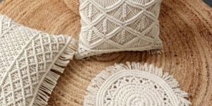MAC C 1307 Macrame Cushion Cover