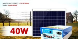 40W Solar Fence Guard System