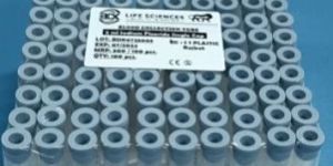 Sodium Fluoride Single Cap Blood Collection Tube