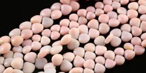 Pink Opal Gemstone Beads