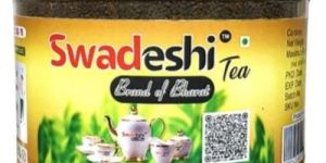 1 Kg Swadeshi Gold CTC Tea Swadeshi Tea Brand of Bharat Best Gold Tea Jar Upper Assam Best CT