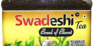 250g Swadeshi Gold CTC Tea Swadeshi Tea Brand of Bharat Best Gold Tea Jar Upper Assam Best CT