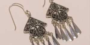Designer Silver Earrings