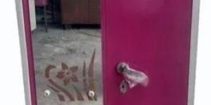 4 Shelves Stainless Steel Almirah