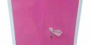 Light Pink Stainless Steel Almirah