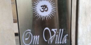 Steel LED Name Plate