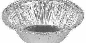 Silver Round Disposable Paper Bowl