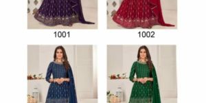 Saiyra 1001 Heavy Blooming Georgette Fancy Sharara Suit
