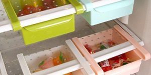 Fridge Space Saver Organizer Rack