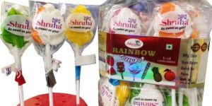 Rainbow Leaf Lollipop Jar