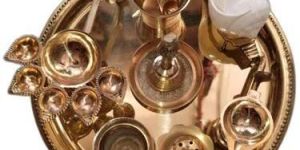Brass Pooja Thali