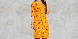 Yellow Kurti