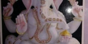 White Marble Lord Ganesh Statue