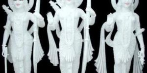 White Marble RAM Darbar Statue