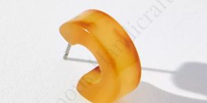 Zircon Design Huggie Earring