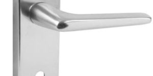 Straight Lock Door Handle Aluminum