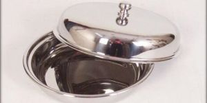 Stainless Steel Round Entree Dish
