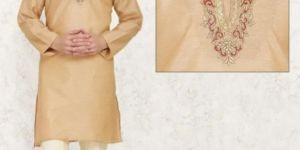 Mens Embroidered Kurta Pajama