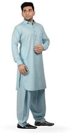 Mens Plain Pathani Suit