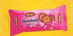 Strawberry Creme Biscuits