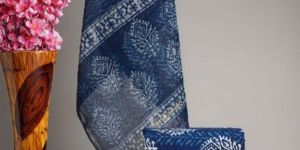 Cotton Hand Block Printed Unstitched Suit Set