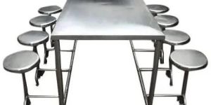 Stainless Steel Canteen Table