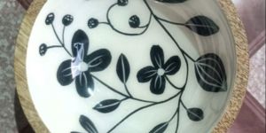 Wooden Bowl Hand Painted