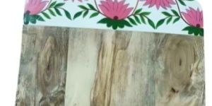 Wooden Hand Painted Multi Colour Chopping Board Cutting Board