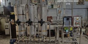 SS 316 4000 Ltr Reverse Osmosis Plant