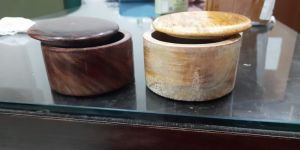 Wooden Bowl with Lid