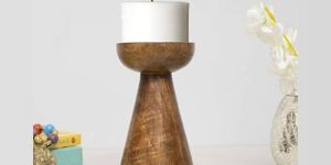 Wooden Candle Stand