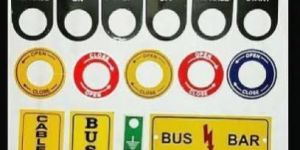 CONTROL PANEL NAME PLATE